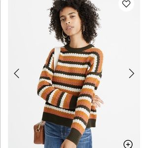 Madewell Striped Beacontree Sweater size S